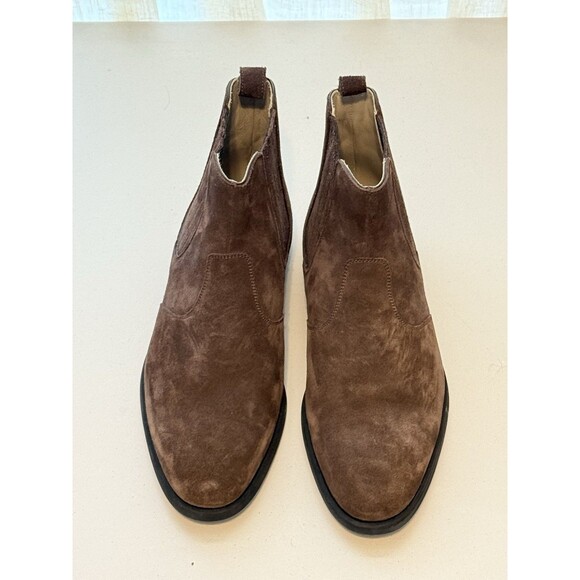 Kiton Suede Brown Chelsea Boots  - Made In Italy main image 4